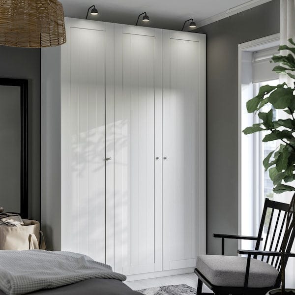Ikea PAX / GULLABERG - Wardrobe combination, white/white,150x60x236 cm