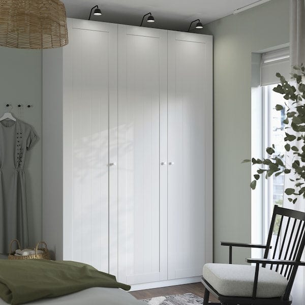 Ikea PAX / GULLABERG - Wardrobe combination, white/white,150x60x236 cm