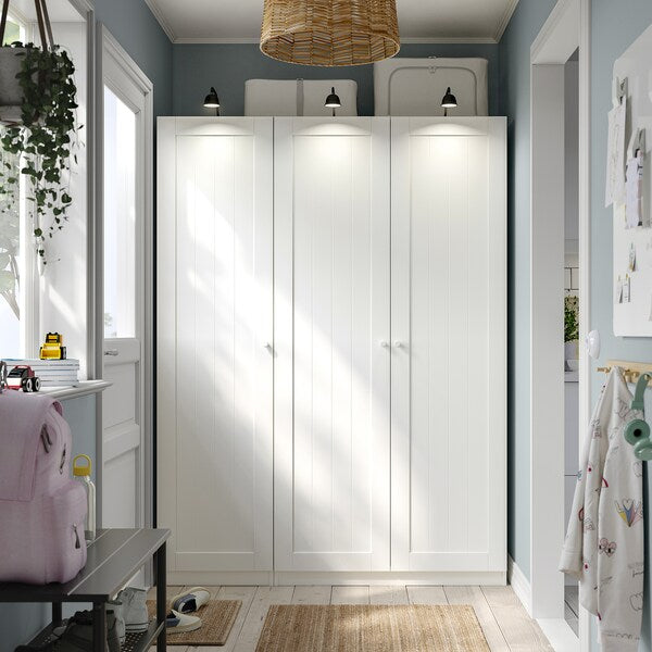 PAX / GULLABERG - Wardrobe combination, white/white,150x60x201 cm