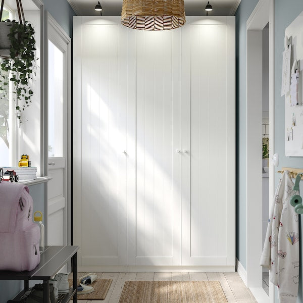 PAX / GULLABERG - Wardrobe combination, white/white,150x60x236 cm