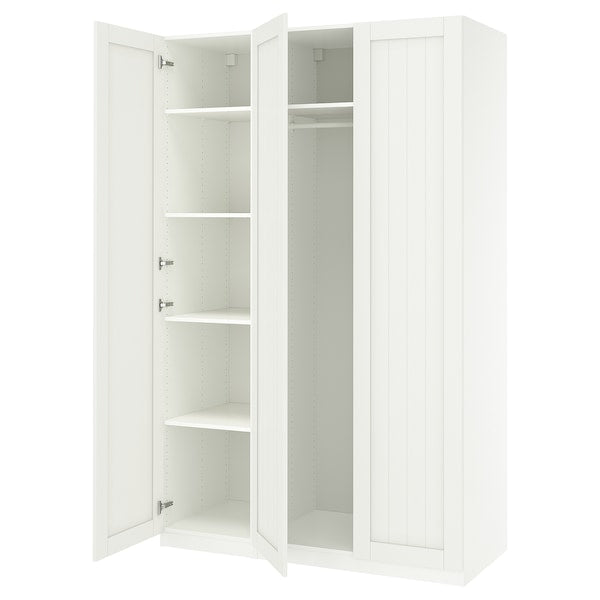 PAX / GULLABERG - Wardrobe combination, white/white,150x60x236 cm