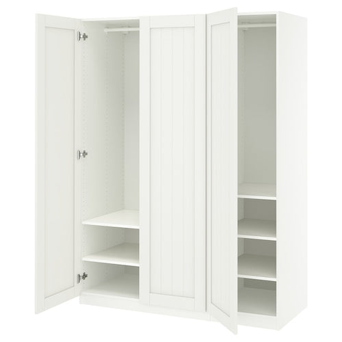 PAX / GULLABERG - Wardrobe combination, white/white,150x60x201 cm