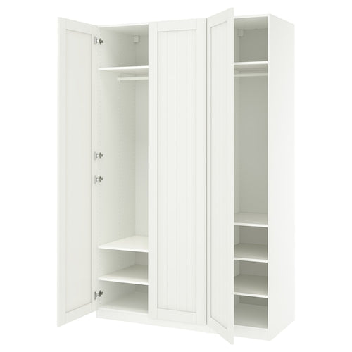 PAX / GULLABERG - Wardrobe combination, white/white,150x60x236 cm