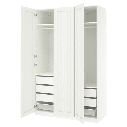 Ikea PAX / GULLABERG - Wardrobe combination, white/white,150x60x236 cm