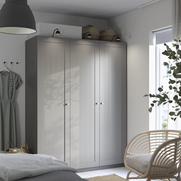 Ikea PAX / GULLABERG - Wardrobe combination, dark gray/grey,150x60x201 cm