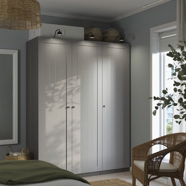 Ikea PAX / GULLABERG - Wardrobe combination, dark gray/grey,150x60x201 cm