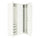 PAX / GULLABERG corner wardrobe, white/white, 160.5x236.4 cm