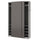 PAX / HASVIK wardrobe with sliding doors, dark grey/dark grey, 150x43x236 cm