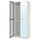 PAX / KAMMARTORP - Wardrobe combination, white/mirrored glass,100x60x236 cm