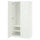 PAX / LINNABERG - Wardrobe combination, white/fantasy,100x60x201 cm