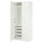 PAX / LINNABERG - Wardrobe combination, white/fantasy,100x60x236 cm