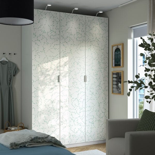 Ikea PAX / LINNABERG - Wardrobe combination, white/fantasy,150x58x236 cm