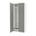 PAX / REINSVOLL - Wardrobe, white/grey-green,100x60x236 cm