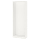PAX wardrobe frame, white, 75x35x201 cm