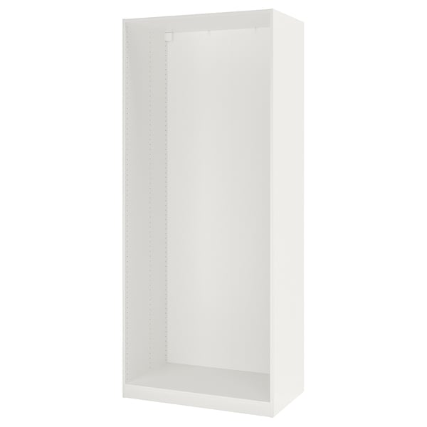PAX wardrobe frame, white, 100x58x236 cm