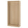 PAX wardrobe frame, white stained oak effect, 100x35x201 cm