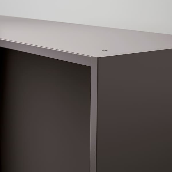 PAX - Wardrobe frame, dark grey,100x58x201 cm