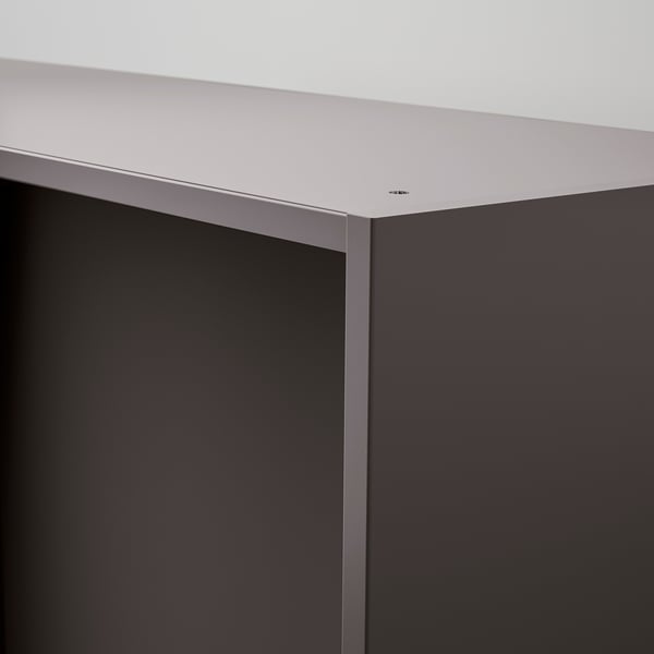 PAX wardrobe frame, dark grey, 100x58x201 cm