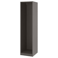 PAX wardrobe frame, dark grey, 50x58x201 cm
