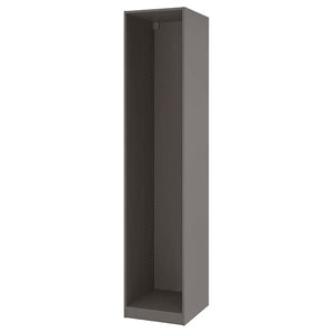 Ikea PAX - Wardrobe frame, dark grey,50x58x236 cm
