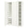 PAX / TONSTAD - Wardrobe combination, white/off-white,150x60x236 cm