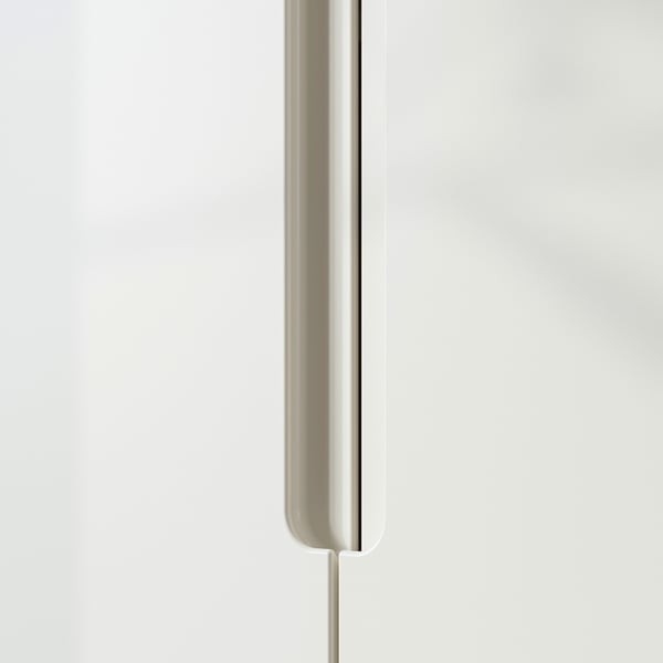 PAX / TONSTAD wardrobe combination, white/off-white, 100x60x236 cm