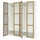 PAX / TONSTAD - Wardrobe combination, white/glass oak veneer,200x60x236 cm