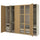 PAX / TONSTAD - PAX / TONSTAD Wardrobe combination, grey-beige/oak veneer