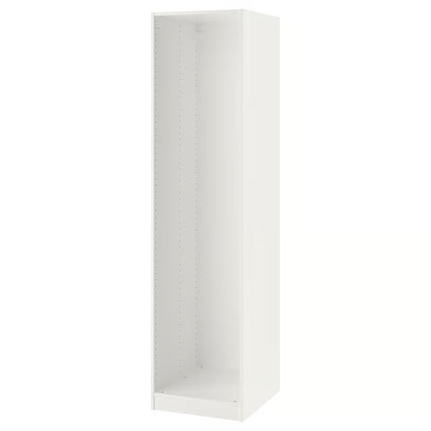 PAX Wardrobe Frame, White, 50×58×201 cm