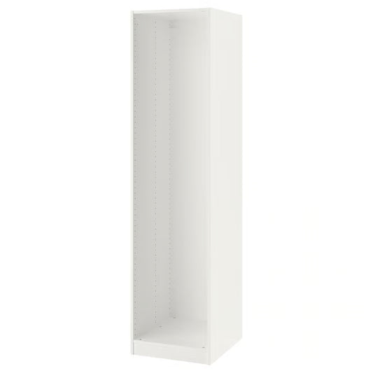 PAX Wardrobe Frame, White, 50×58×201 cm