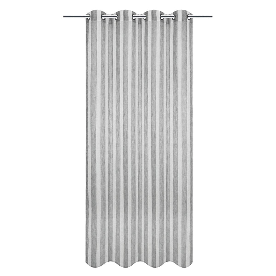 Bricocenter VANESSA GREY STONE FILTER CURTAIN 140X280 WITH EYELETS