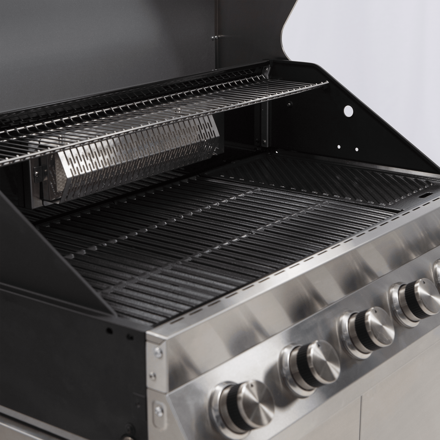 Bricocenter BARBECUE A GAS 6+1 FUOCHI PER CUCINA DA ESTERNO NATERIAL ILO