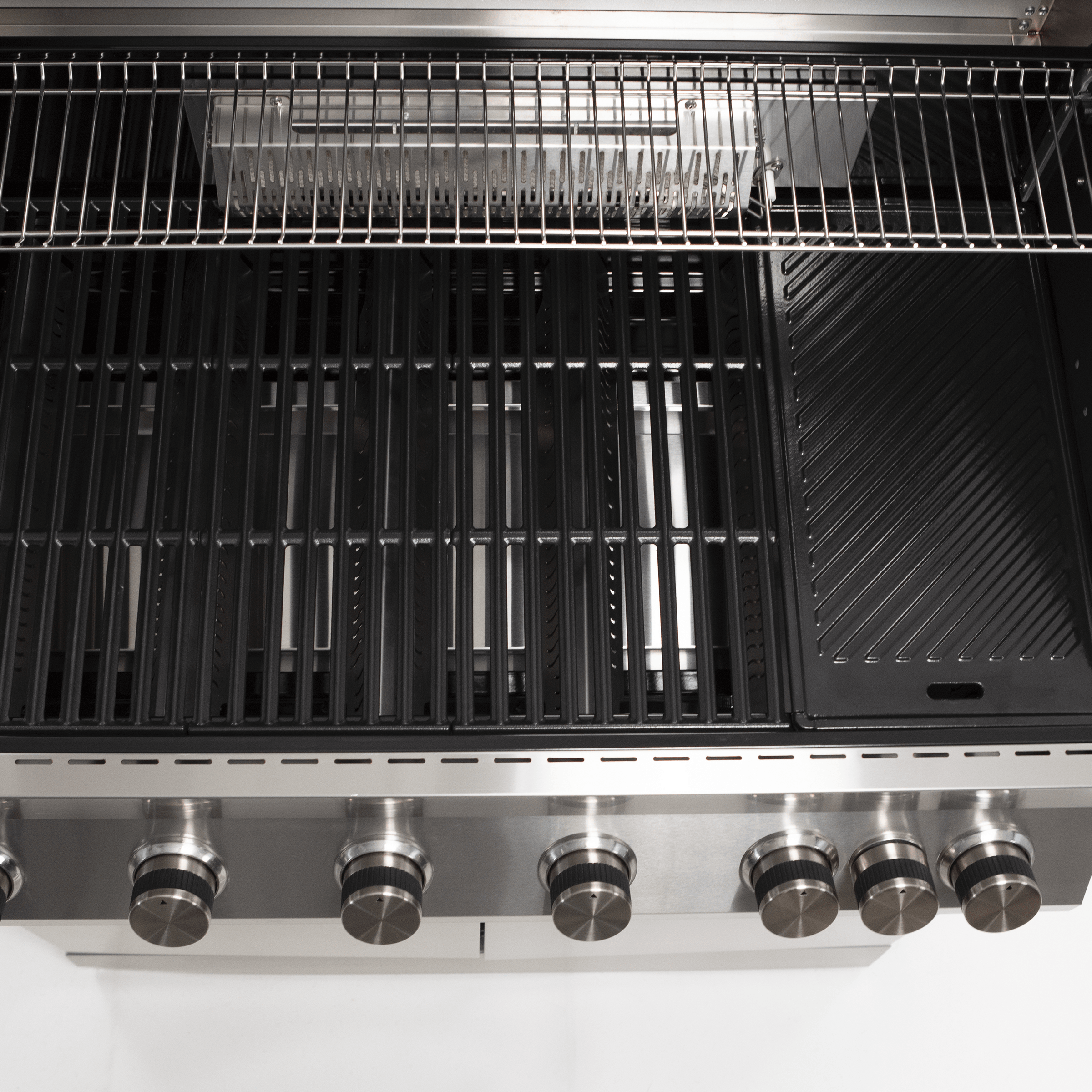 Bricocenter BARBECUE A GAS 6+1 FUOCHI PER CUCINA DA ESTERNO NATERIAL ILO
