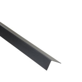 PVC 30X20X1MMM MATT BLACK 'L' ANGLE PROFILE