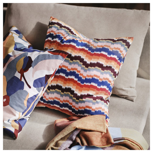 PEKINGSYREN cushion cover, multicolour, 50x50 cm