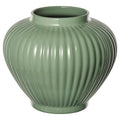 PELARBJÖRK vase, grey-green, 20 cm