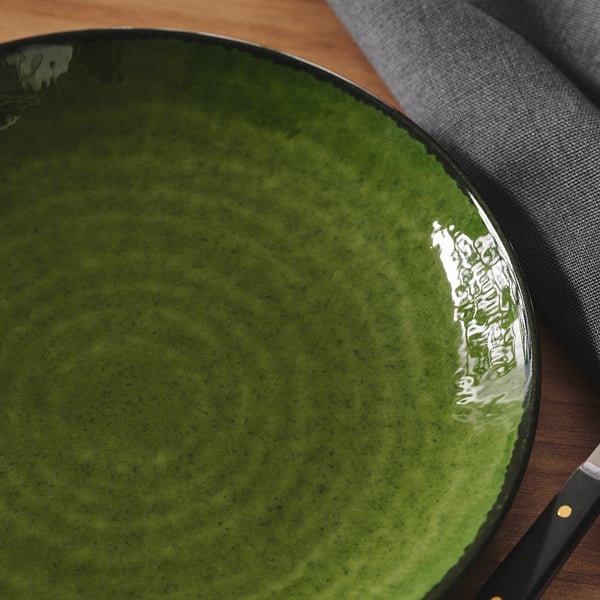 PELARKAKTUS side plate, green, 20 cm