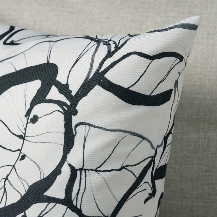PELARKÖRSBÄR cushion cover, white/black, 50x50 cm