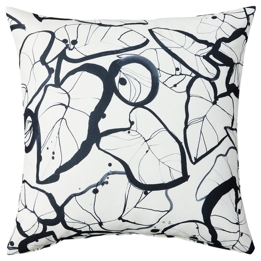 PELARKÖRSBÄR cushion cover, white/black, 50x50 cm