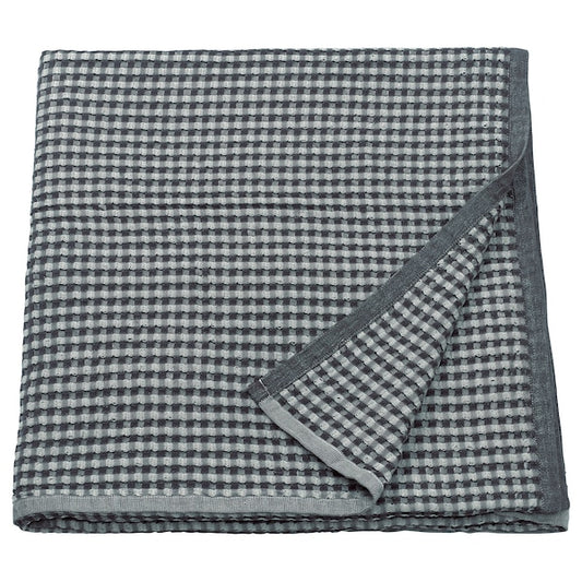 PELARTUJA - Bedspread, dark grey/light grey, 150x250 cm