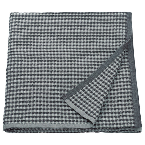PELARTUJA - Bedspread, dark grey/light grey, 230x250 cm