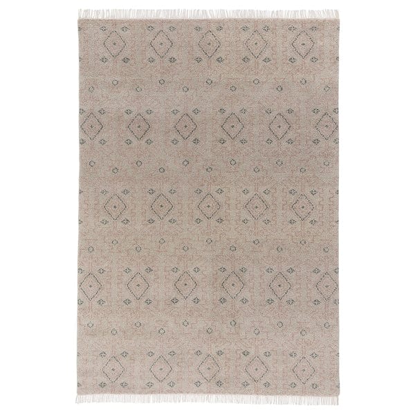 Ikea PENSELRÅG - Rug, low pile, grey/beige/handmade, 170x240 cm