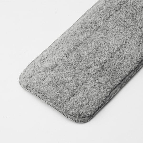 Ikea PEPPRIG - Microfibre pad for flat mop, grey, 10x29 cm