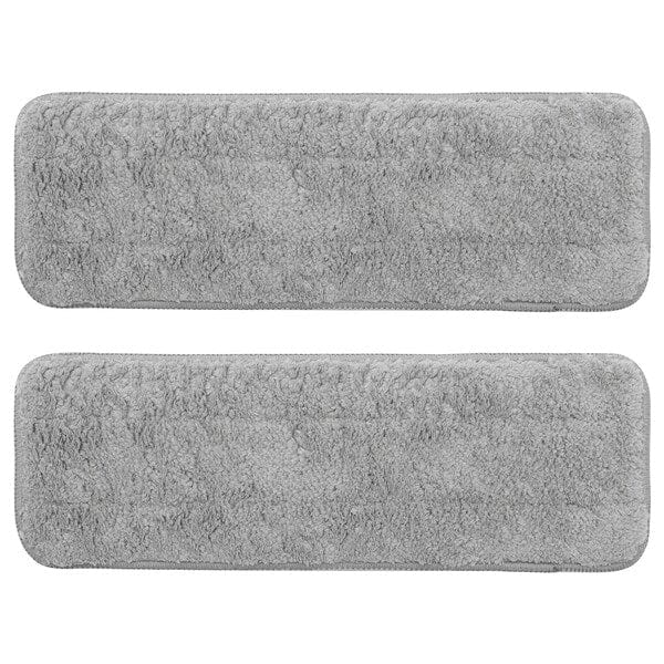 Ikea PEPPRIG - Microfibre pad for flat mop, grey, 10x29 cm