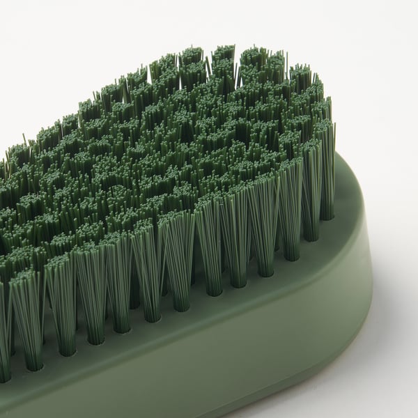 PEPPRIG scrubbing brush, set of 2, green