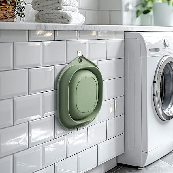 Ikea PEPPRIG - Wash-tub, foldable/green, 10 l