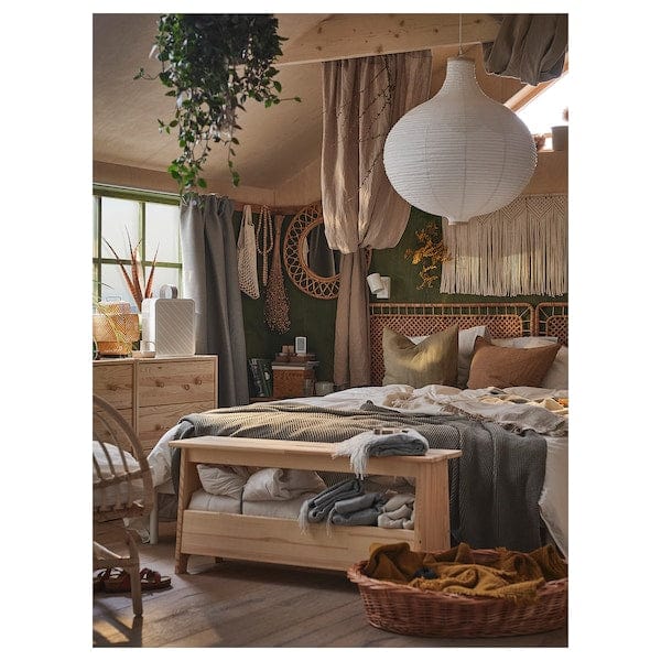 Ikea PERJOHAN - Bench with storage, pine, 100 cm