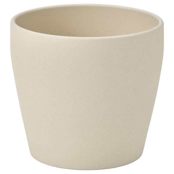 PERSILLADE - PERSILLADE Plant pot, light beige, 12 cm