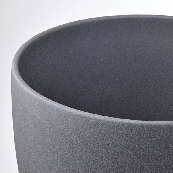 PERSILLADE - Plant pot, dark grey, 32 cm