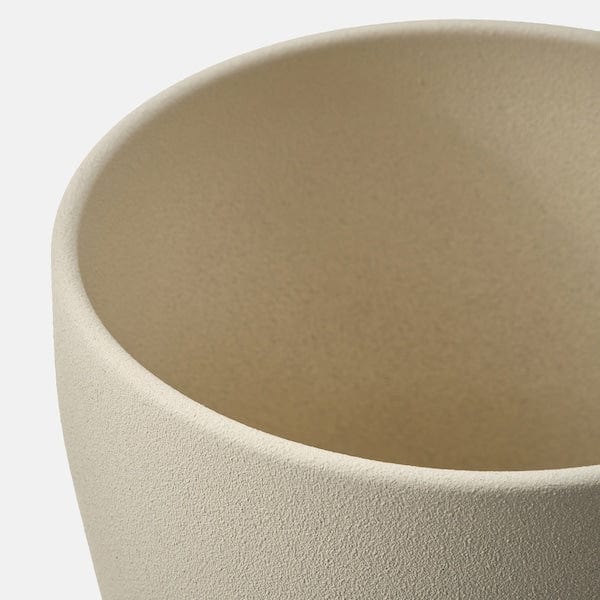 Ikea PERSILLADE - Plant pot, light beige, 12 cm